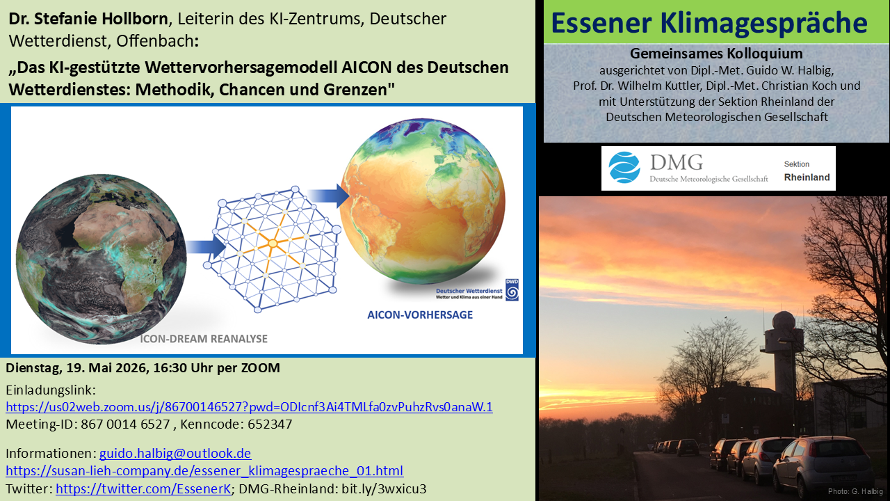 Flyer mit Zugangsdaten